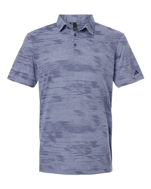 Adidas Men's Ultimate365 Textured Stripe Polo