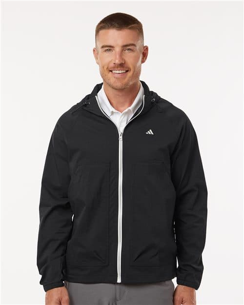 Adidas Men's Go-To Utility Durable Water-Repellent Full-Zip Jacket