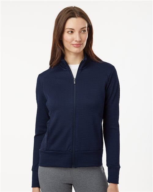 Adidas Women's Ultimate365 Textured Full-Zip Jacket