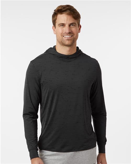 Adidas Men's Performance Hooded Long Sleeve T-Shirt