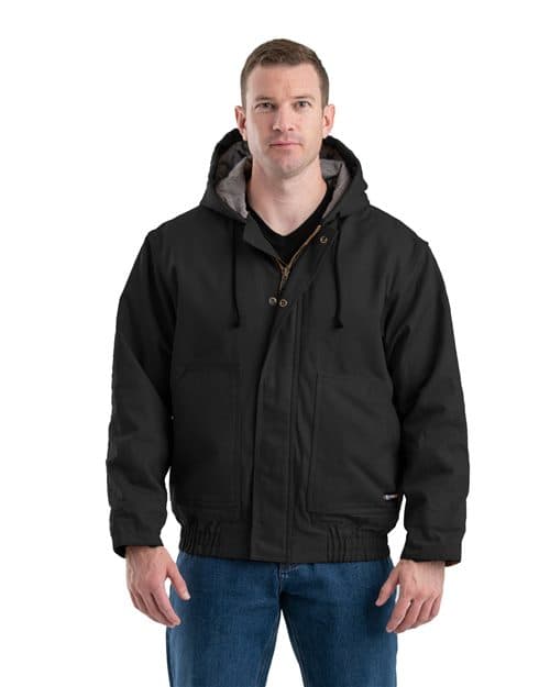 Berne Apparel Men's Flame-Resistant Hooded Jacket