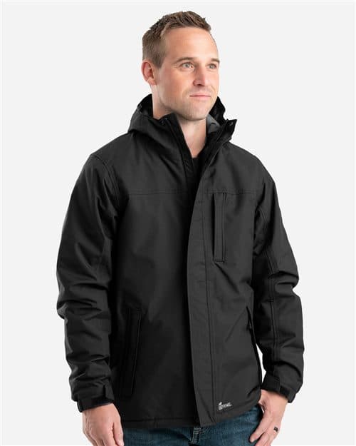 Berne Apparel Men's Coastline Waterproof Storm Jacket