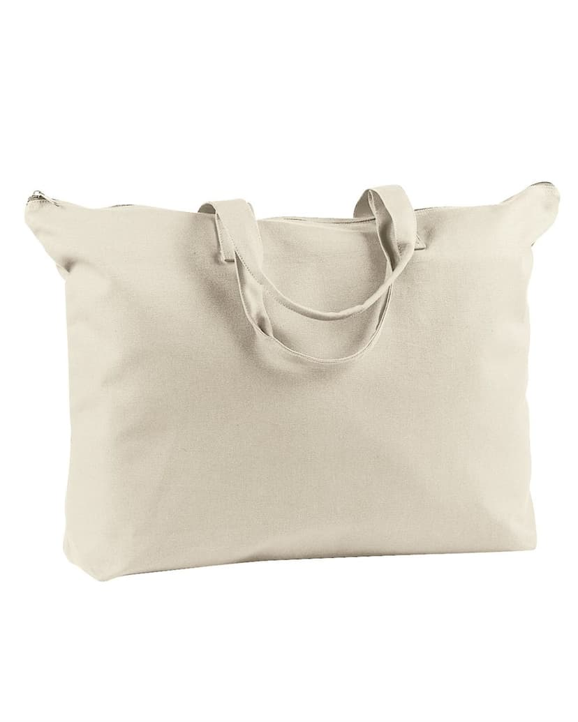 BAGedge Canvas Zippered Book Tote