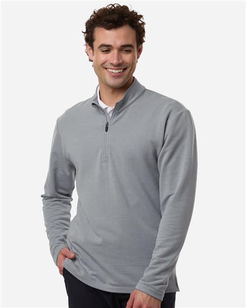 AllPro Men's Stretch Quarter-Zip Fleece Pullover