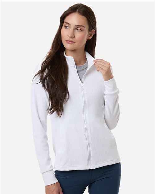 Adidas Women's Performance Textured Full-Zip Jacket