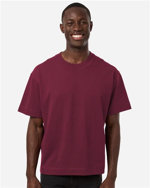 American Apparel Unisex Heavyweight Cotton Mid-Length Tee