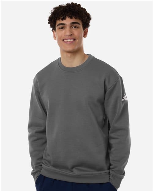 Adidas Men's Fleece Crewneck Sweatshirt