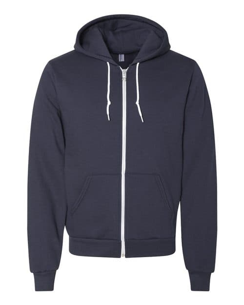 American Apparel Unisex Flex Fleece Full-Zip Hoodie Sweatshirt