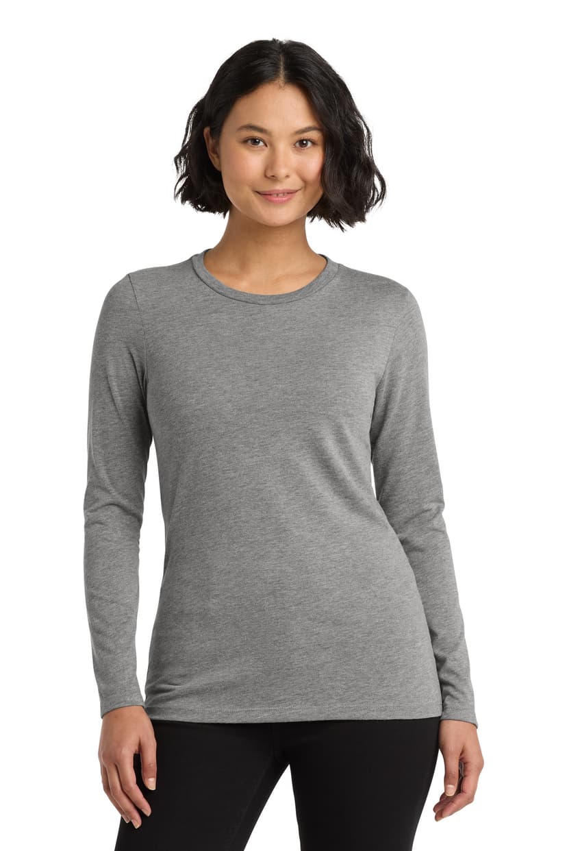 Allmade Women's Tri-Blend Long Sleeve Tee