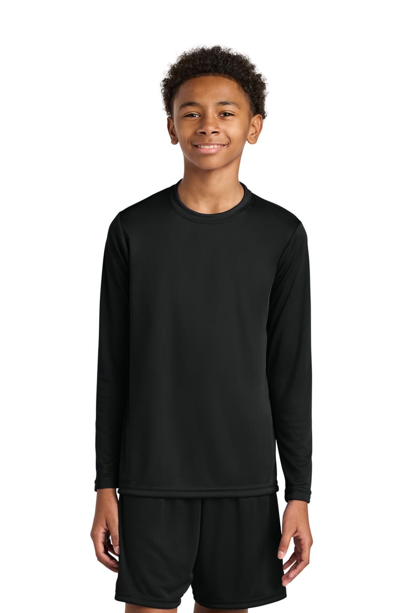 A4 Youth Cooling Performance Long Sleeve Tee