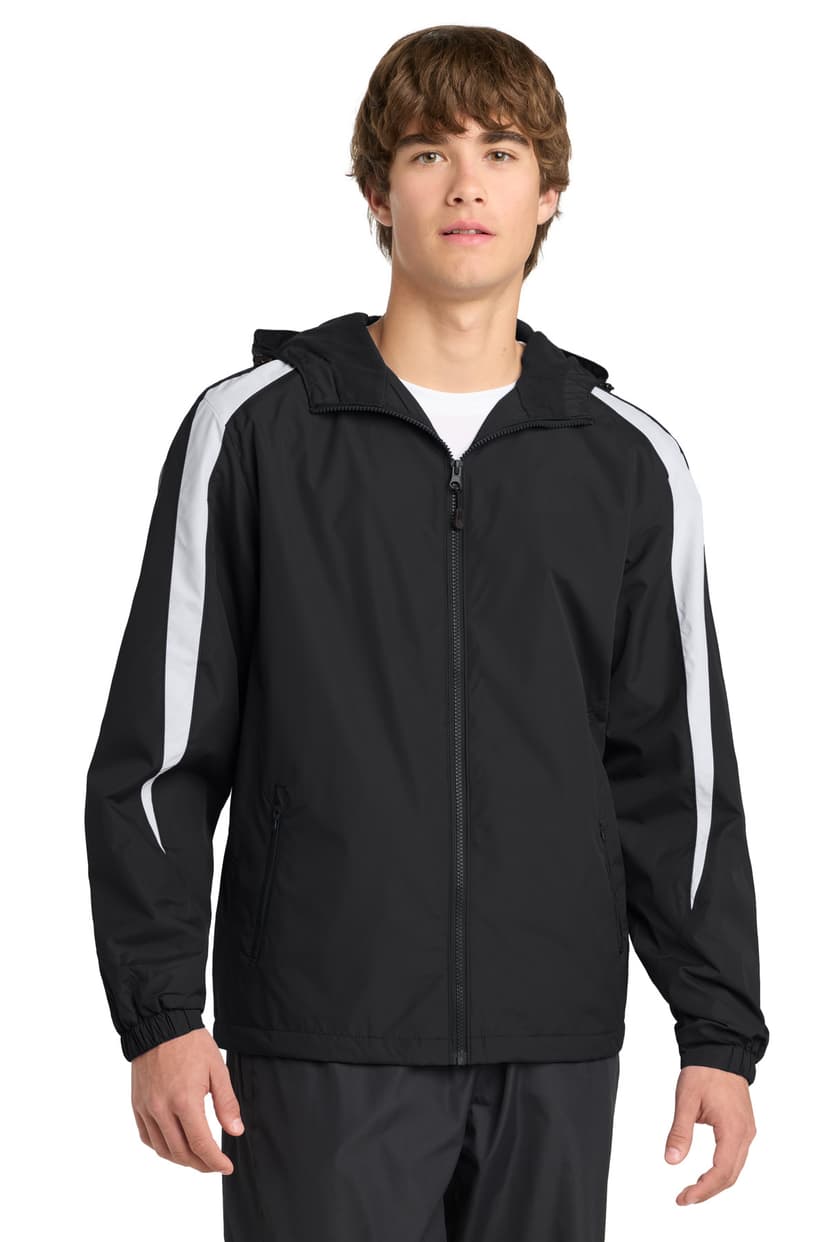Sport-Tek Fleece-Lined Colorblock Jacket