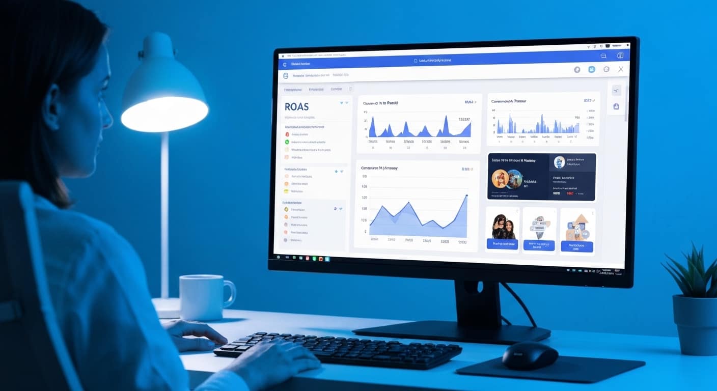 Google Ads campaign dashboard