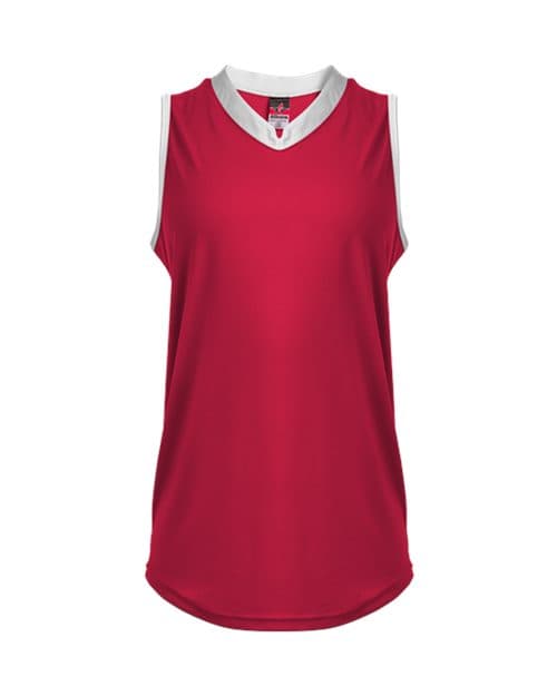 Alleson Athletic Women's Slide Fastpitch V-Neck Sleeveless Jersey