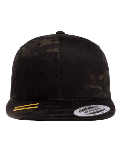 YP Classics 6089M Premium Flat Bill Snapback Cap