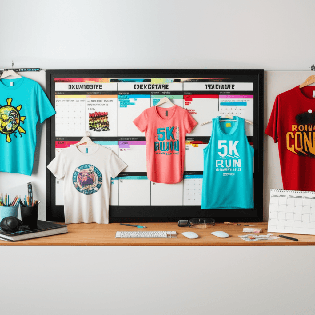 Event Merch Timeline: When to Order Custom Apparel for Your Event