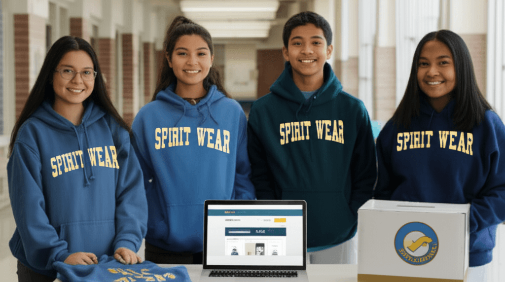 School Fundraising with Online Spirit Wear Stores: A Complete Guide