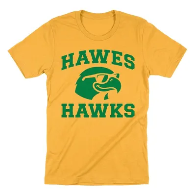 Hawes Hawks #01 heather yellow gold tee